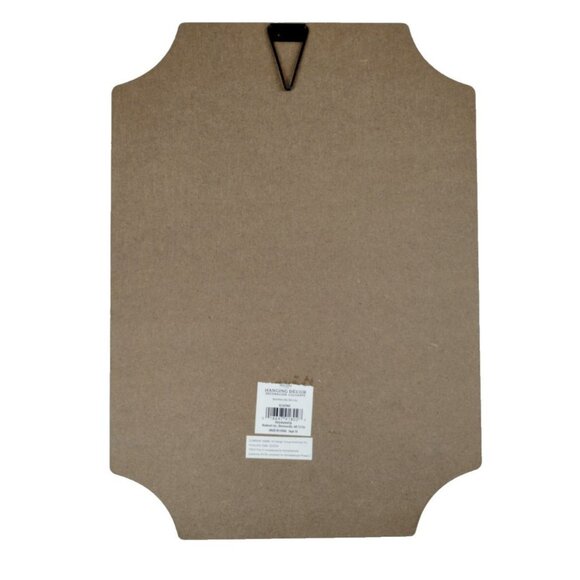 Angel Wall Plaque With "Hark The Herald Angels Sing" Text On Wood-Like Backgroun - Picture 2 of 2